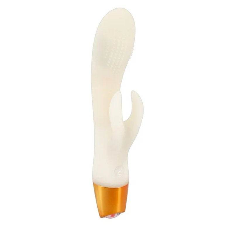 The You2Toys Glow-in-the-Dark Rabbit. There is a dotted texture on the g-spot shaft for additional sensation. | Kinkly Shop