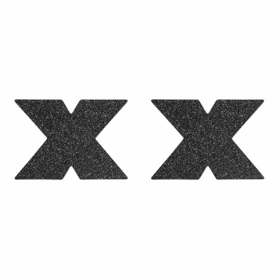 Bijoux Indiscrets Flash: Cross Pasties - Kinkly Shop