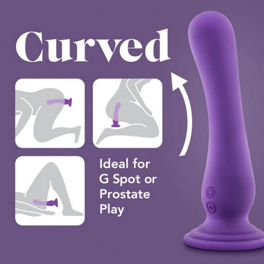 Blush Impressions Ibiza Vibrating Suction Cup Dildo, 10 Modes Kinkly Shop Blush Impressions Ibiza Vibrating Suction Cup Dildo, 10 Modes Kinkly Shop