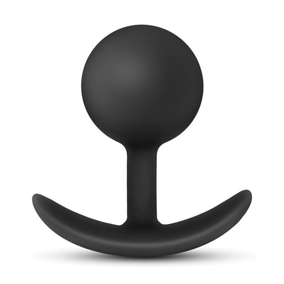 Blush Luxe Vibra Round Butt Plug | Kinkly Shop