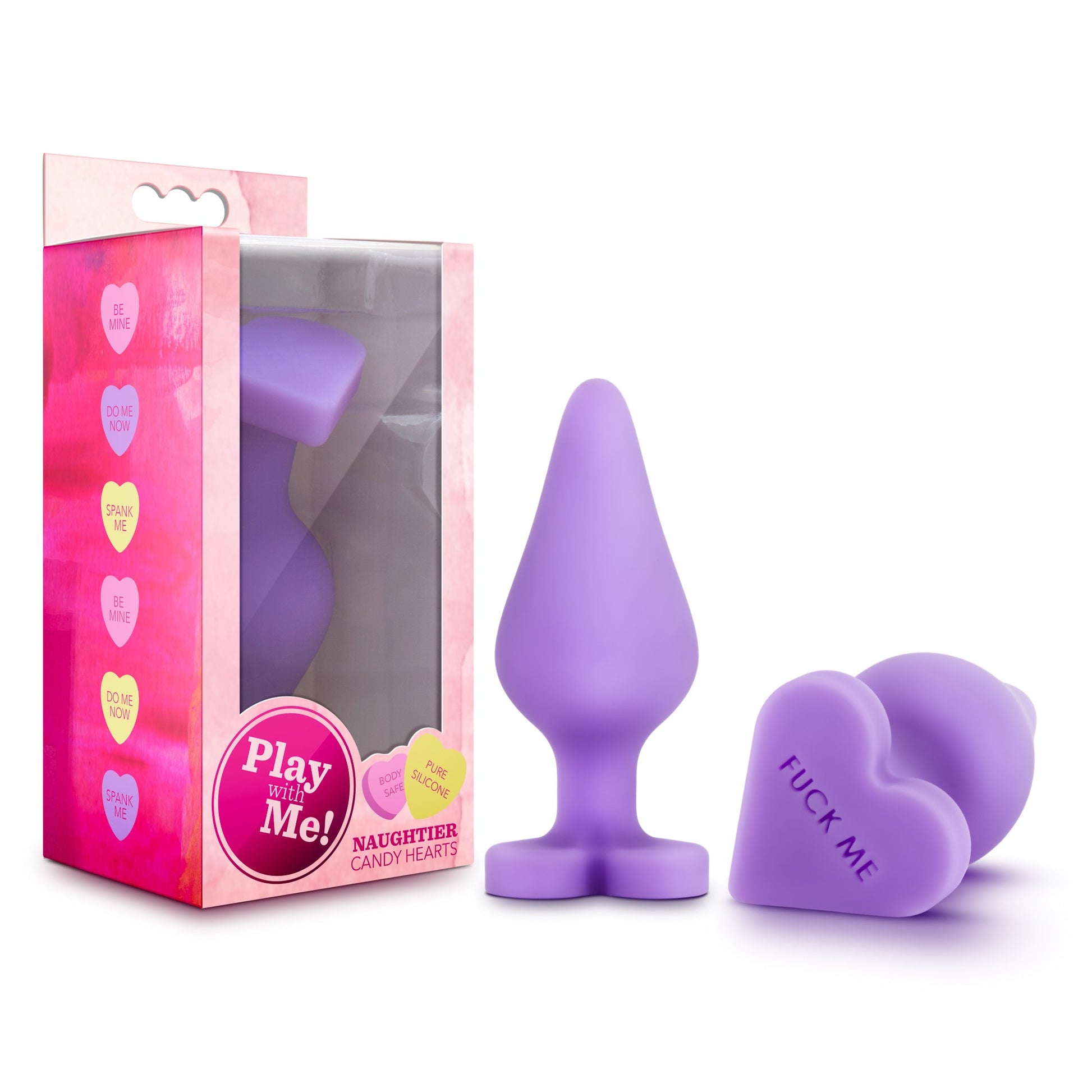 Blush Candy Heart Butt Plugs Playful, Tapered Silicone Toys Kinkly Shop Blush Candy Heart Butt Plugs Playful, Tapered Silicone Toys Kinkly Shop