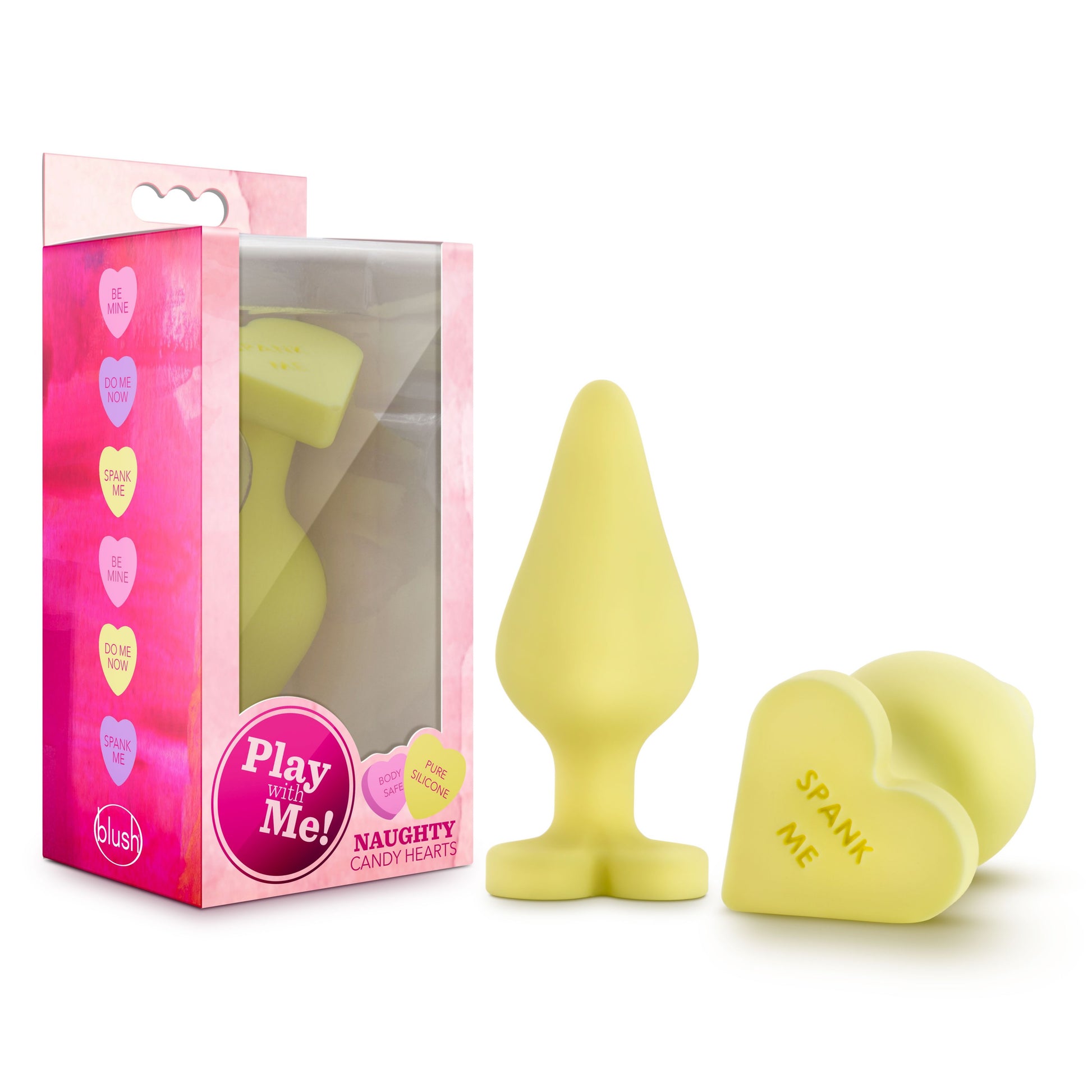 Blush Candy Heart Butt Plugs Playful, Tapered Silicone Toys Kinkly Shop Blush Candy Heart Butt Plugs Playful, Tapered Silicone Toys Kinkly Shop