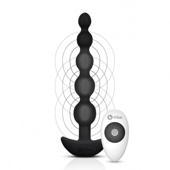b-Vibe Cinco Remote Control Rechargeable Beads | Kinkly Shop