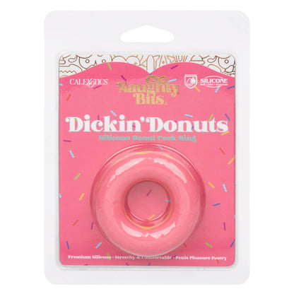 Packaging for the Naughty Bits Dickin' Donuts. It's a plastic, see-through blister pack packaging. | Kinkly Shop