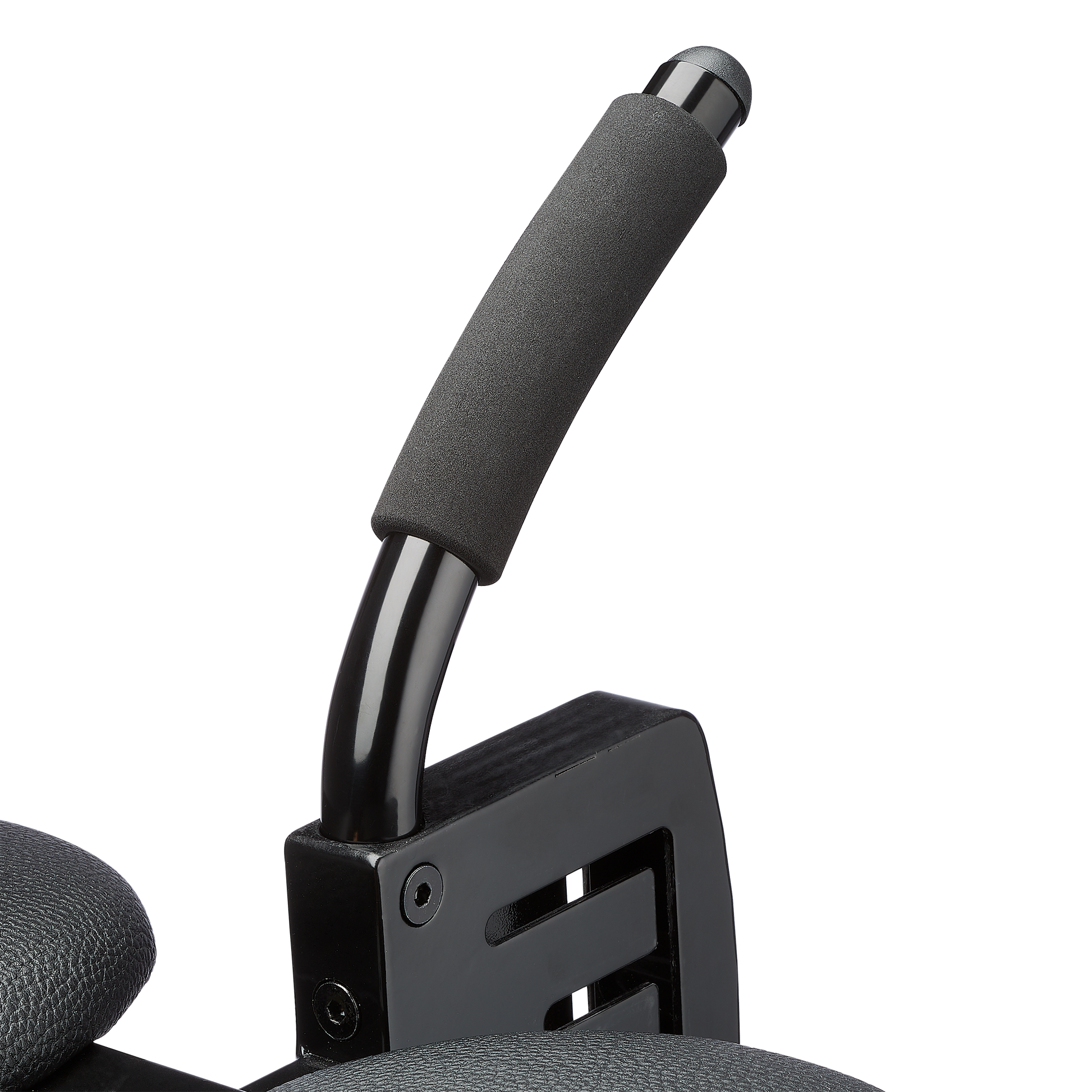 Padded handle of the Cloud 9 F-Slider Pro sex machine shown here | Kinkly Shop
