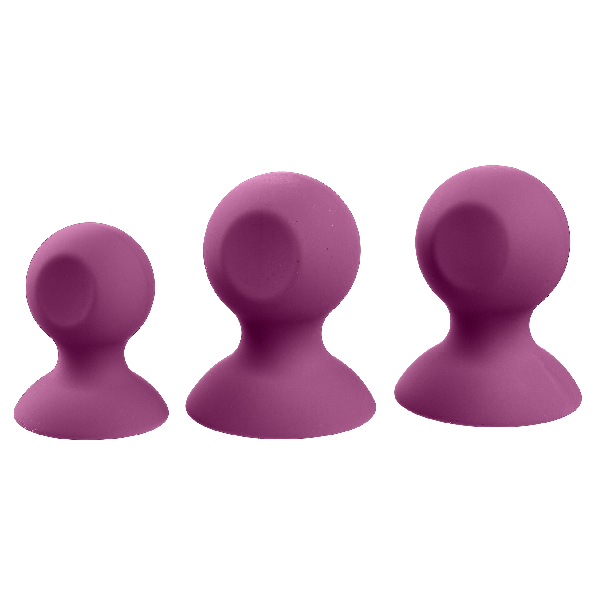 Plum set of Cloud 9 Nipple Sucker and Clit Sucker Set | Kinkly Shop