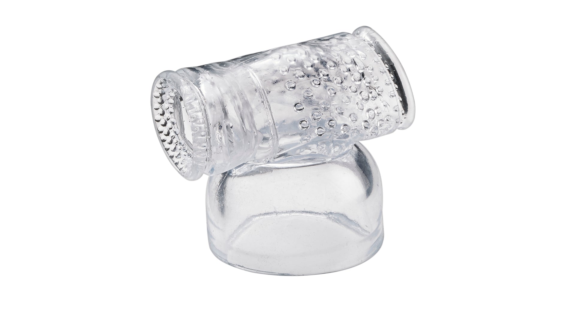 This attachment slides on top of the wand massager to use the wand massager for penis with the Cloud 9 Wand Kit | Kinkly Shop