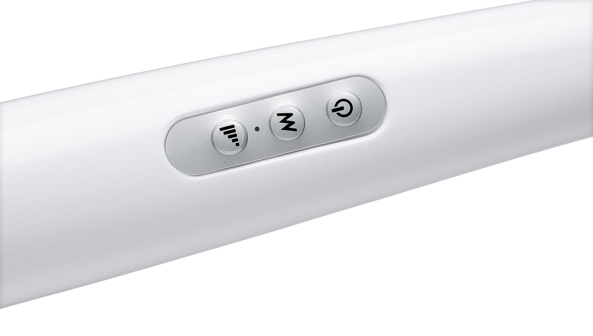 Close up of the three control buttons on the Cloud 9 Wand Kit | Kinkly Shop