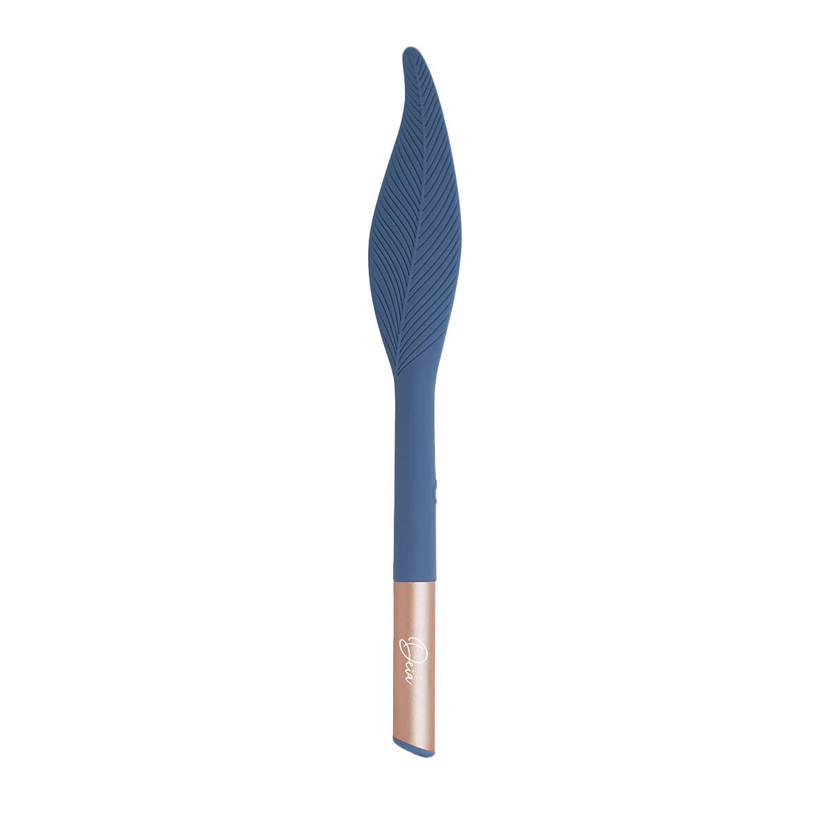 Deia Feather vibrator up against a white background | Kinkly Shop