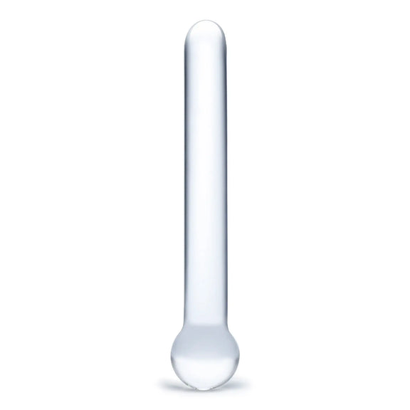 The Glas 7" Straight Glass up against a white background | Kinkly Shop