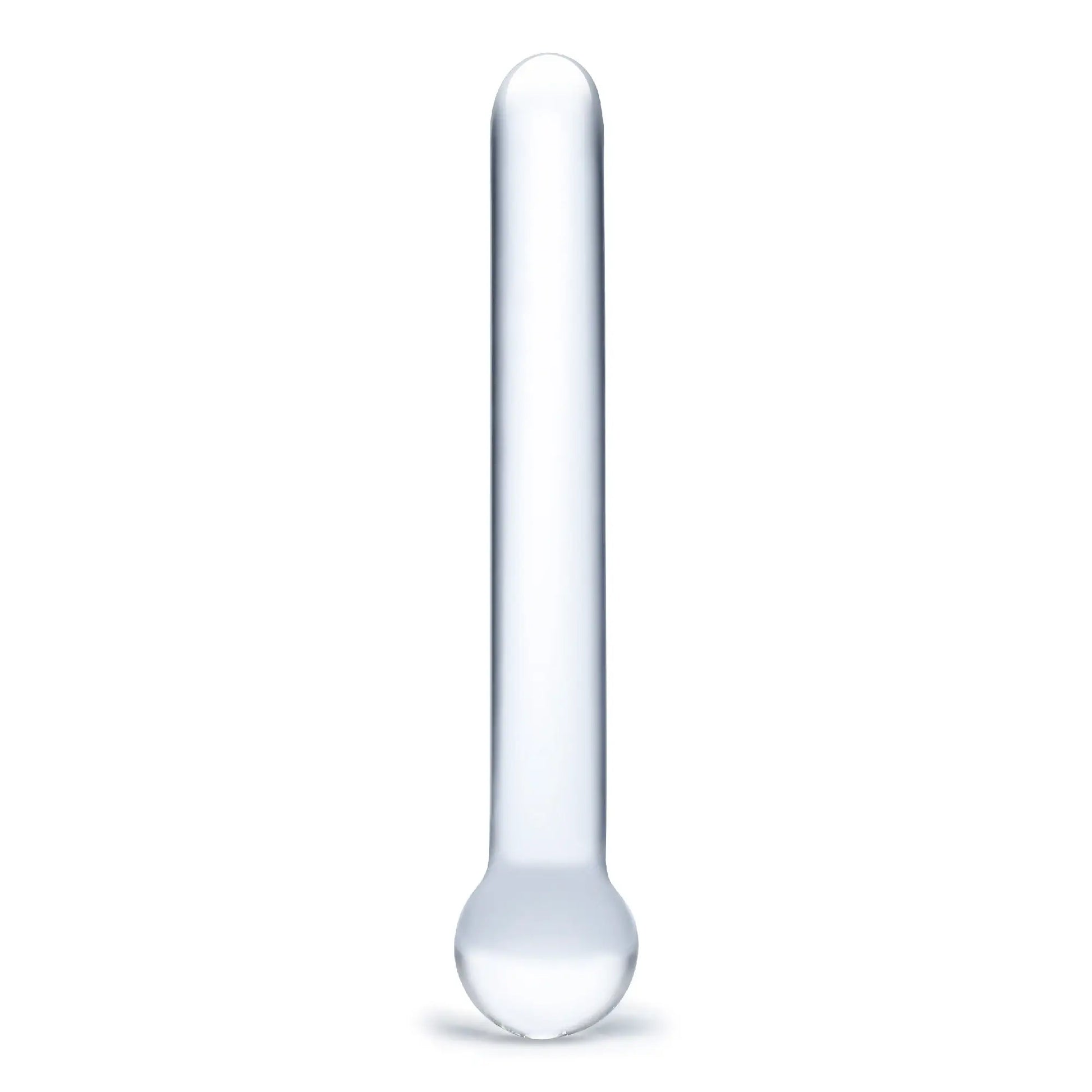 The Glas 7" Straight Glass up against a white background | Kinkly Shop