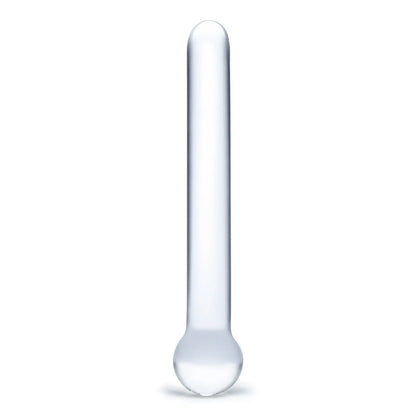 The Glas 7" Straight Glass up against a white background | Kinkly Shop