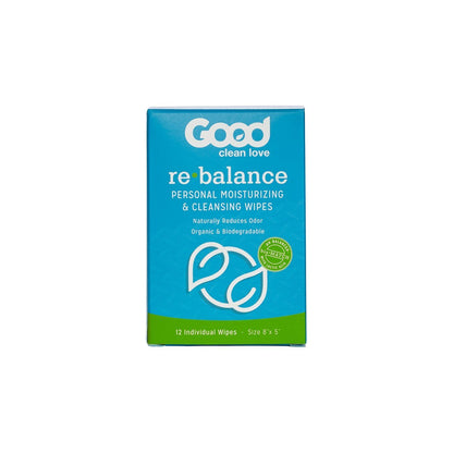Good Clean Love Rebalance pH-Balanced Feminine Wipes - Kinkly Shop