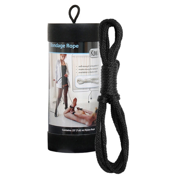 Packaging of the Kinklab 25' Bondage Rope | Kinkly Shop