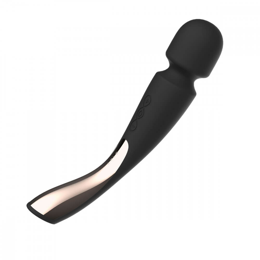 LELO Smart Wand 2 Medium in Black | Kinkly Shop