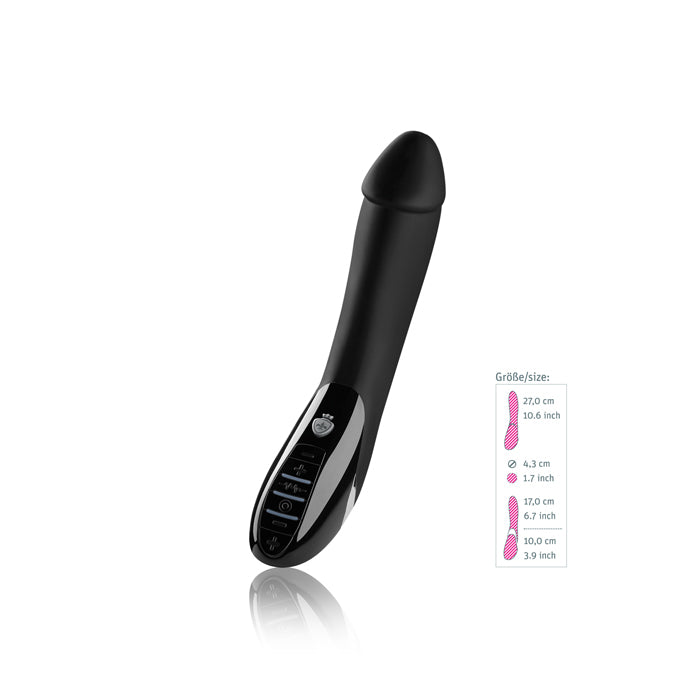 Mystim Tickling Truman eStim Vibrator Black Edition - Kinkly Shop
