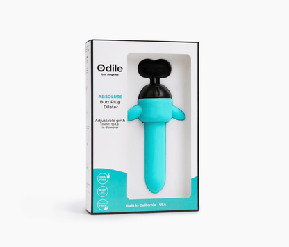 Packaging for the Odile Absolute anal dilator | Kinkly Shop