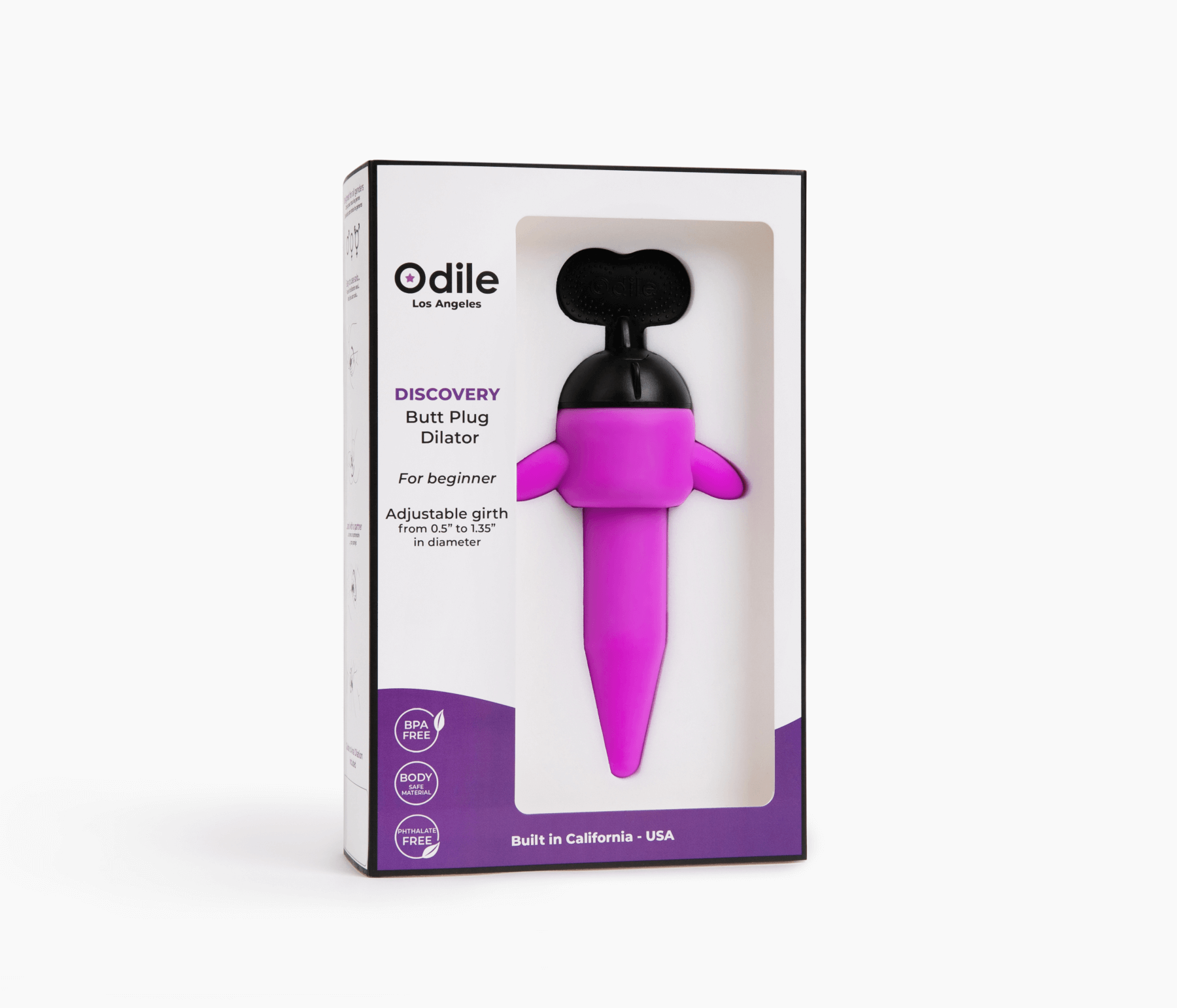 Odile Anal Dilator: Adjustable Girth Butt Plug for All Levels Kinkly Shop Odile Anal Dilator: Adjustable Girth Butt Plug for All Levels Kinkly Shop