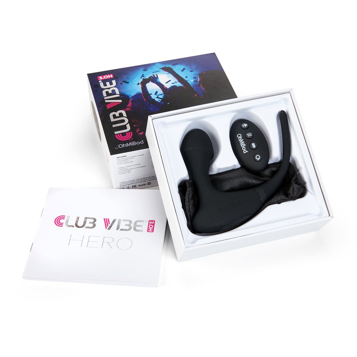 OhMiBod Club Vibe 3.OH Hero Anal Plug - Kinkly Shop