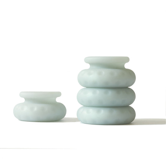 OhNut Penetration Buffer Penis Limiter in Light Green and Standard | Kinkly Shop