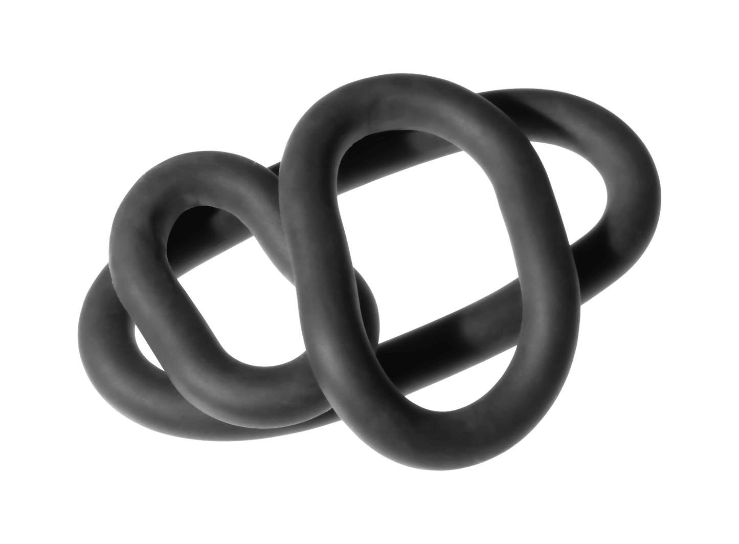 The three Perfect Fit Cock Rings laid out. This shows the various lengths of each one of the cock rings and how they compare to one another in this Perfect Fit XPlay Ultra Wrap Ring Pack. | Kinkly Shop