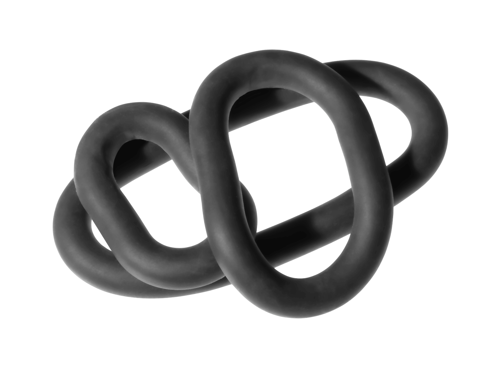 The three Perfect Fit Cock Rings laid out. This shows the various lengths of each one of the cock rings and how they compare to one another in this Perfect Fit XPlay Ultra Wrap Ring Pack. | Kinkly Shop