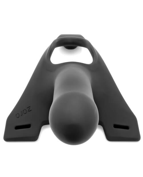 Close-up of the tip of the Perfect Fit Zoro dildo. This showcases how smooth and textureless the shaft is. | Kinkly Shop