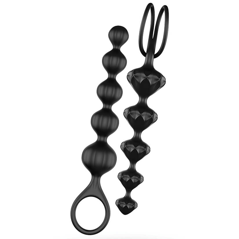Satisfyer Love Beads in black | Kinkly Shop