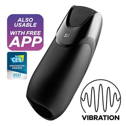 Satisfyer Men Vibration+ App-Controlled Head Vibrator Kinkly Shop Satisfyer Men Vibration+ App-Controlled Head Vibrator Kinkly Shop