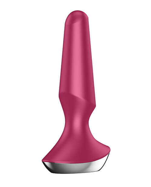 Satisfyer Plug-ilicious anal plug 2 in Berry | Kinkly Shop