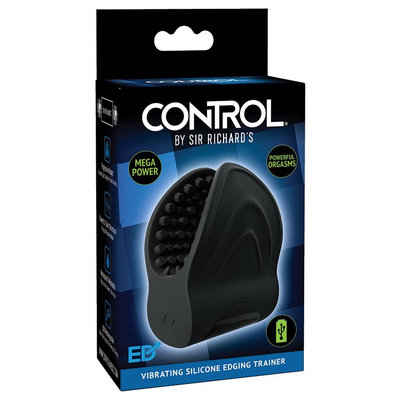 Packaging for the Sir Richards Vibrating Edging Trainer | Kinkly Shop