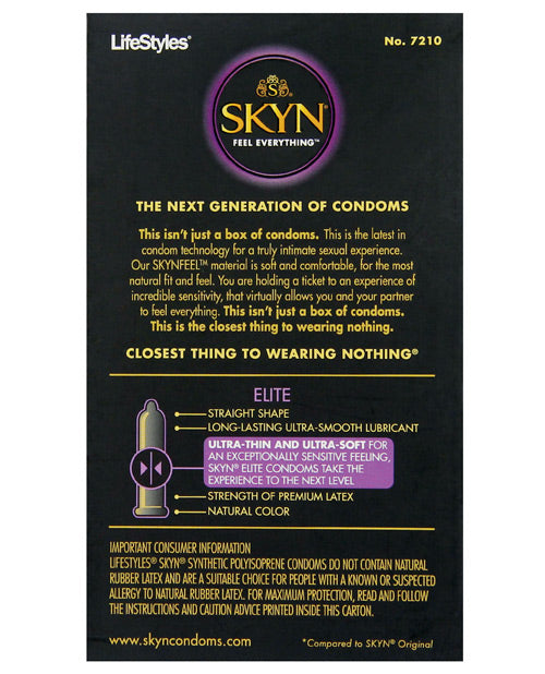 SKYN Non-Latex Condoms | Kinkly Shop