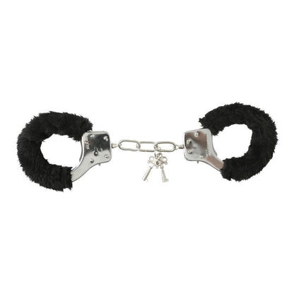 Sportsheets Black Furry Handcuffs - Kinkly Shop