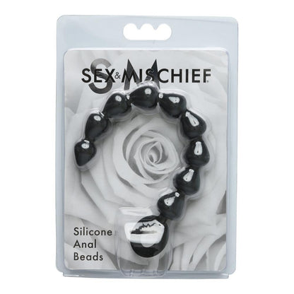 Sportsheets Black Silicone Anal Beads - Kinkly Shop