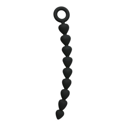 Sportsheets Black Silicone Anal Beads - Kinkly Shop