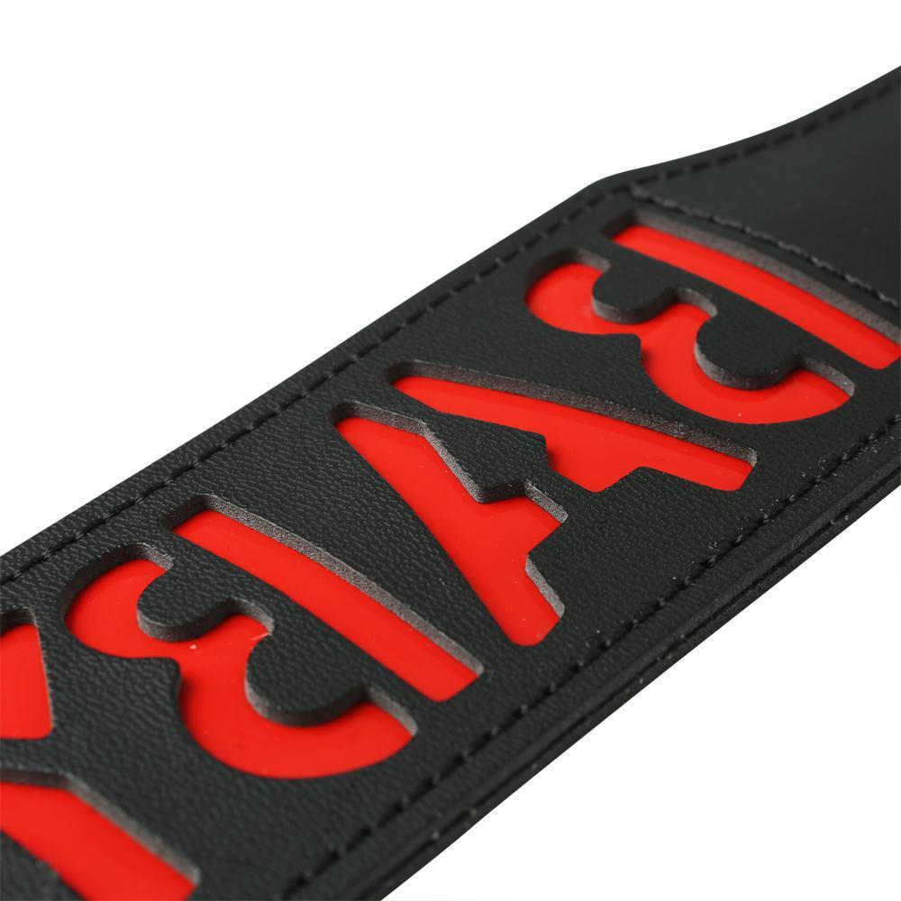 Sportsheets Black Vinyl Paddle, BABY - Kinkly Shop