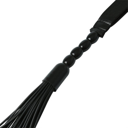 Sportsheets Faux Leather Noir Whip - Kinkly Shop