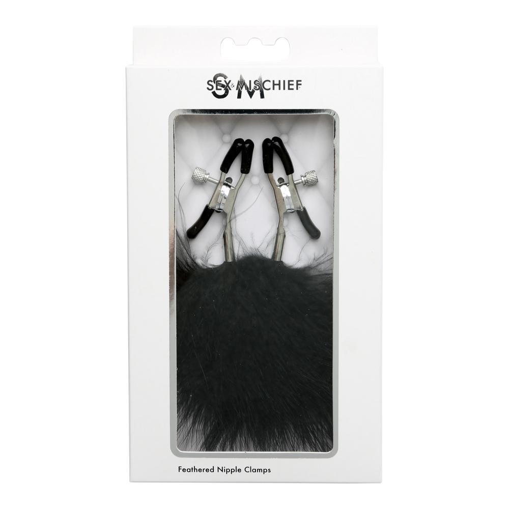 Sportsheets Feathered Nipple Clamps - Kinkly Shop