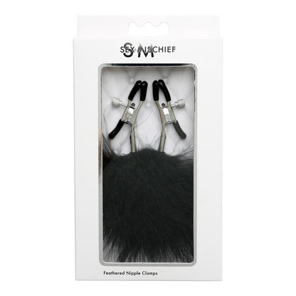 Sportsheets Feathered Nipple Clamps - Kinkly Shop