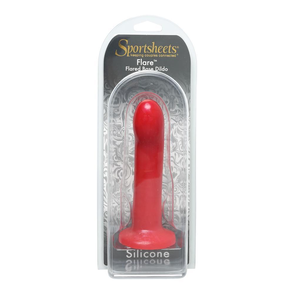 Sportsheets Flare Silicone Dildo, 5.75 Inch - Kinkly Shop