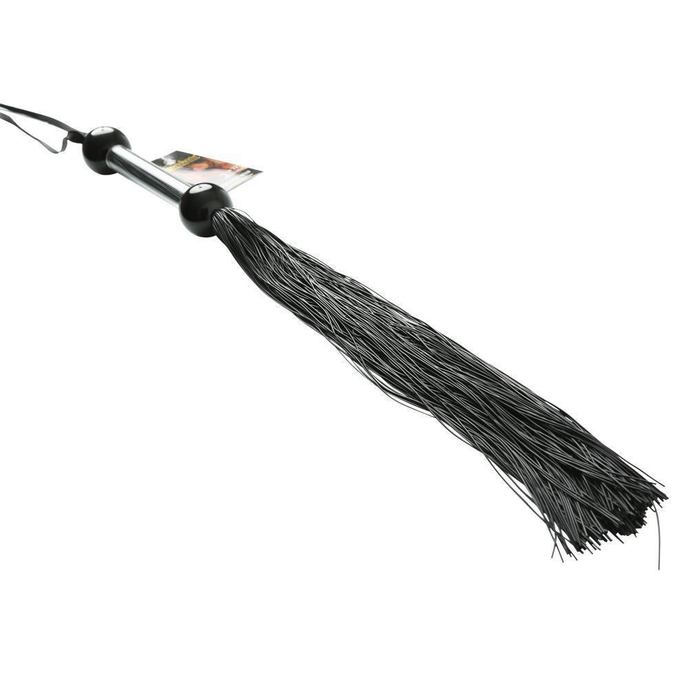 Sportsheets Large Rubber Whip Black - Kinkly Shop