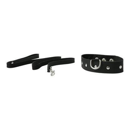 Sportsheets Leather Leash & Collar - Kinkly Shop
