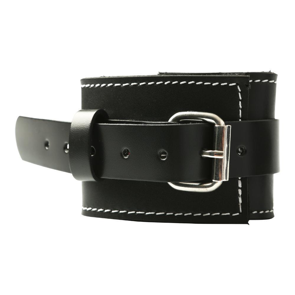Sportsheets Leather Wrist Restraints - Kinkly Shop
