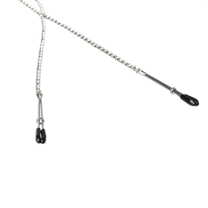 Sportsheets Nipple Clamps with Teardrop Crystals - Kinkly Shop