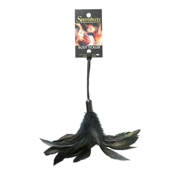Sportsheets Pleasure Feather, Black - Kinkly Shop