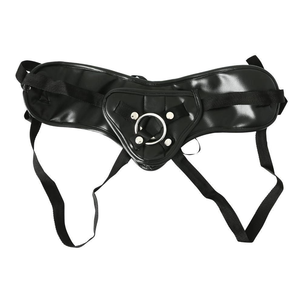 Sportsheets Plus Size, Black PVC Strap On - Kinkly Shop