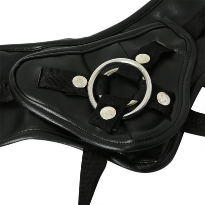 Sportsheets Plus Size, Black PVC Strap On - Kinkly Shop