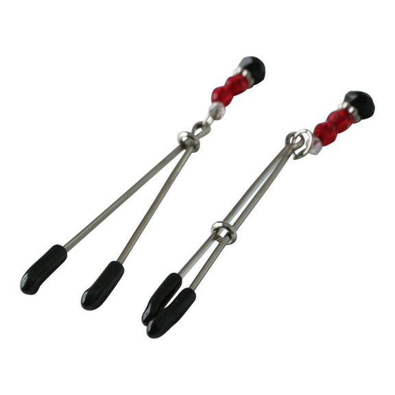 Sportsheets Ruby Black Nipple Clips - Kinkly Shop