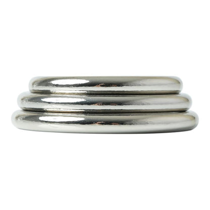Sportsheets Seamless Metal O Rings, 3 Pack - Kinkly Shop