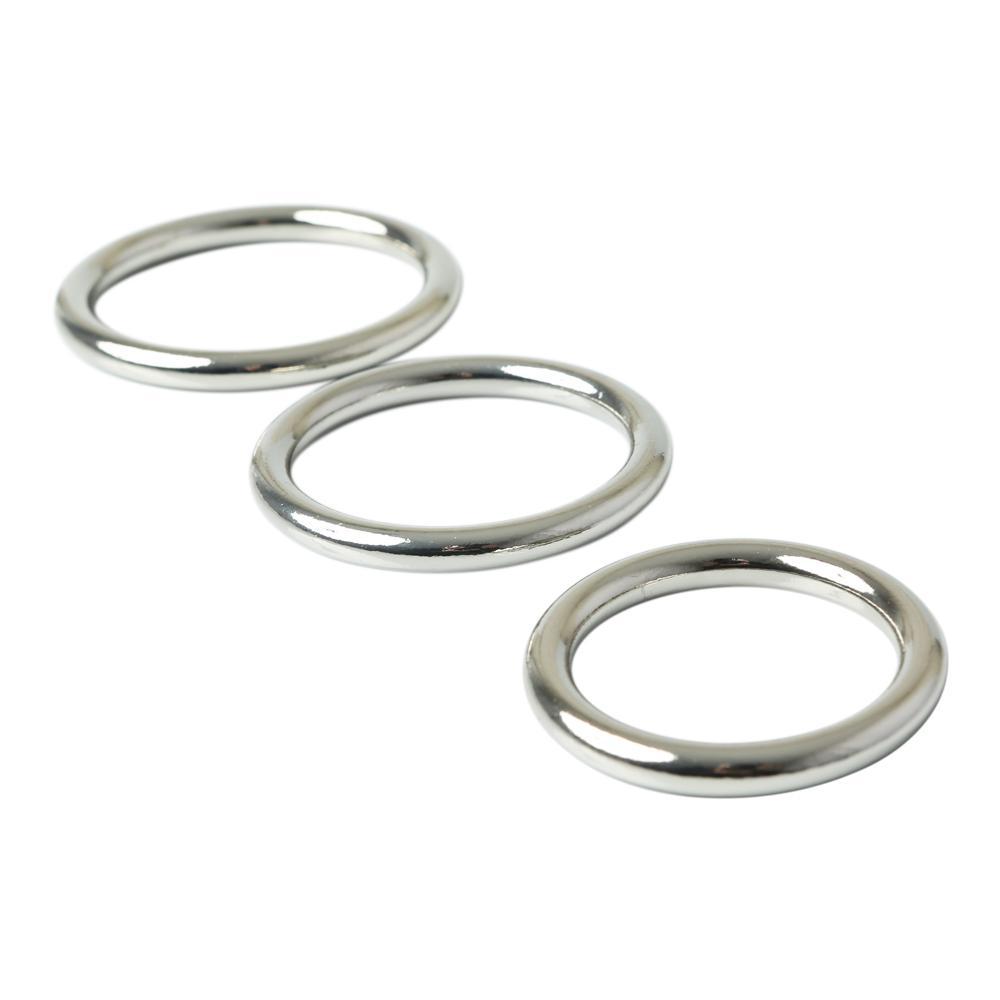 Sportsheets Seamless Metal O Rings, 3 Pack - Kinkly Shop